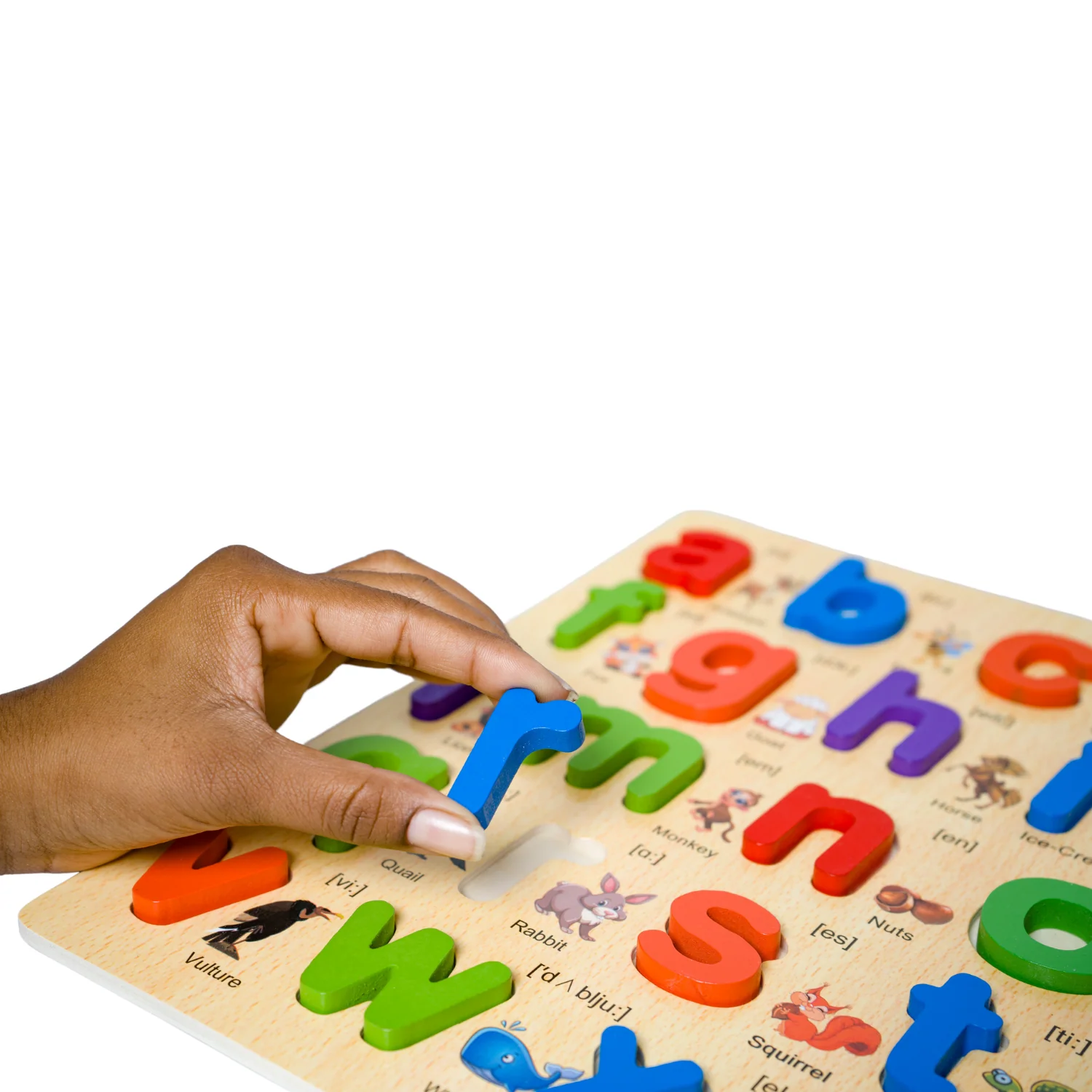 Alphabet Learning Board (Wooden) - Image 11