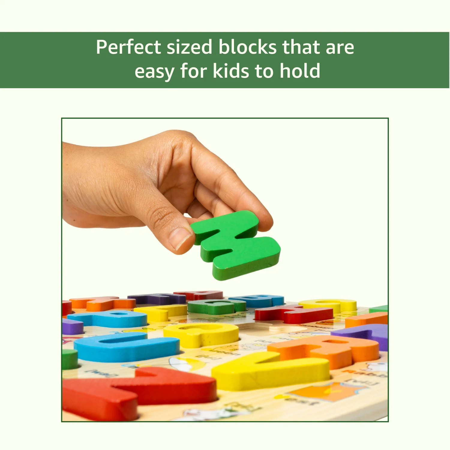 Alphabet Learning Board (Wooden) - Image 3