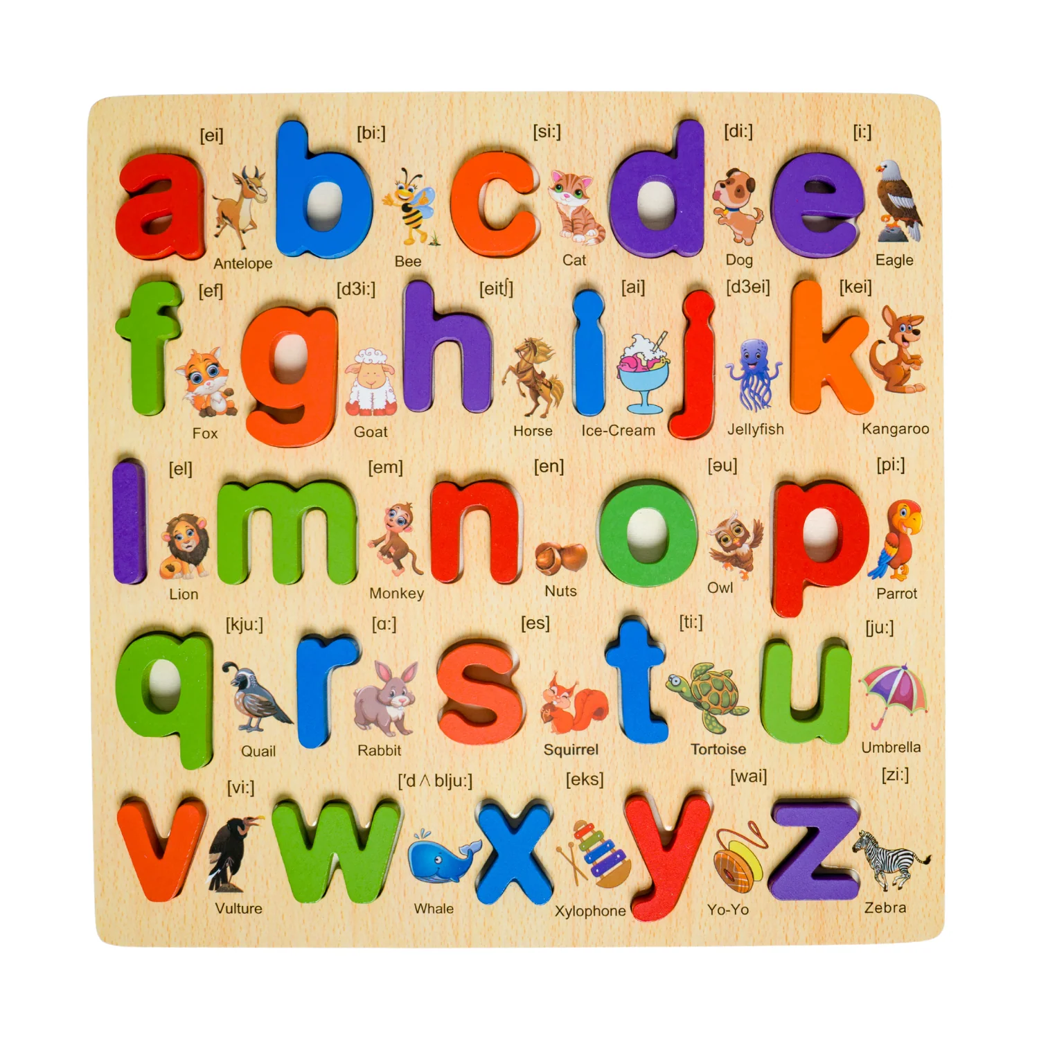 Alphabet Learning Board (Wooden) - Image 9