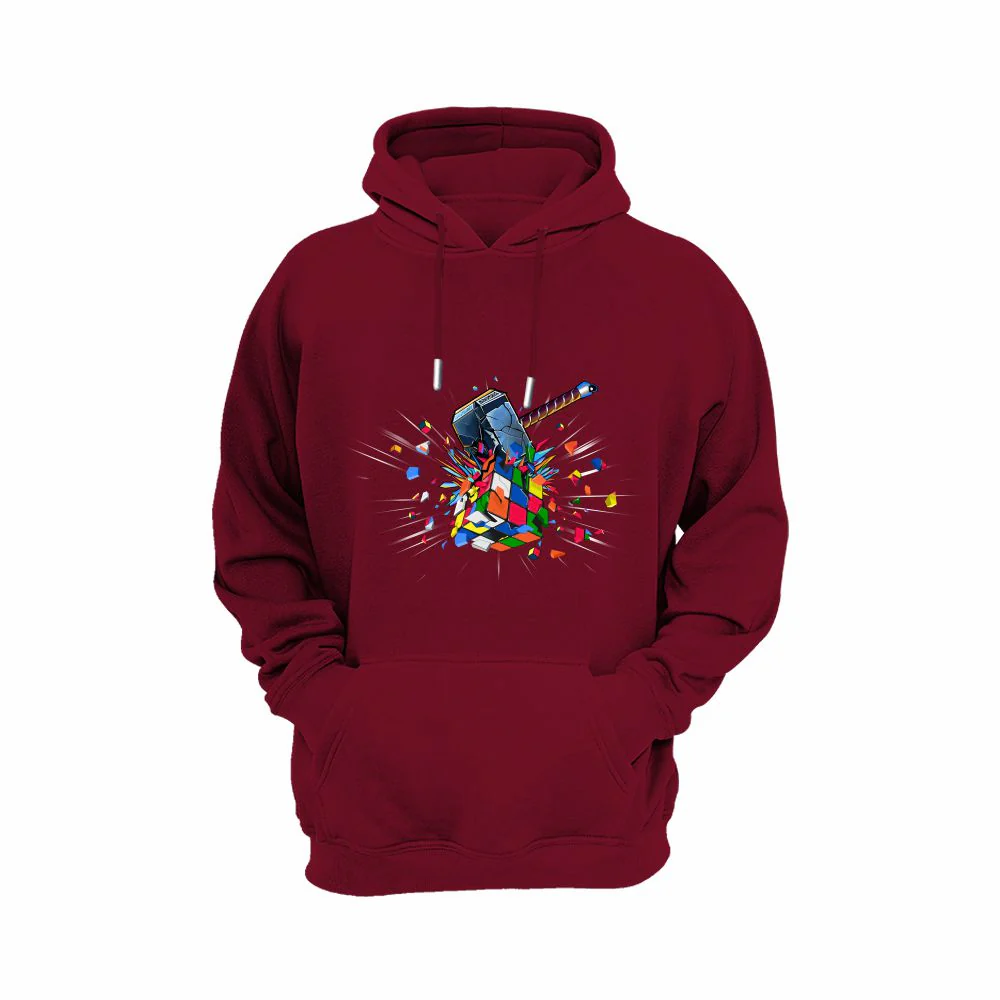 CubeInk Premium Smashed Cube Hoodie - Image 3