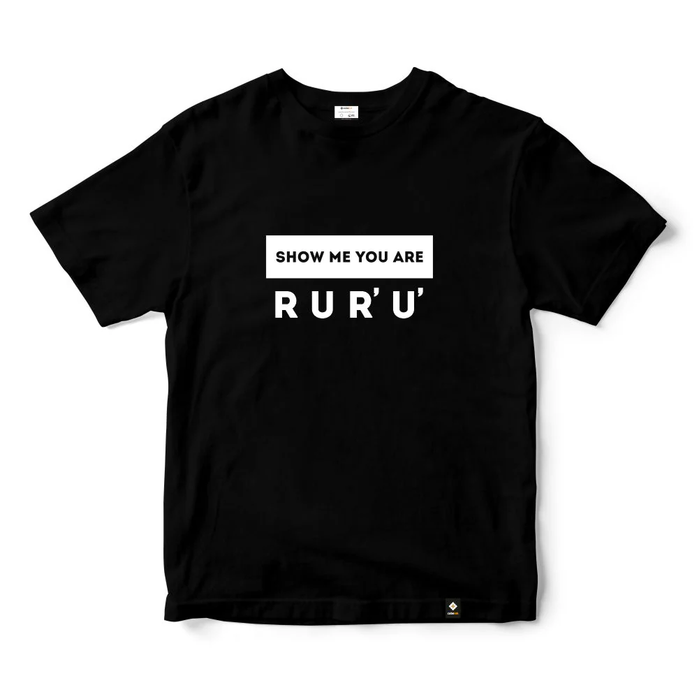 CubeInk R U R' U' Speedcuber T-Shirt - Image 5