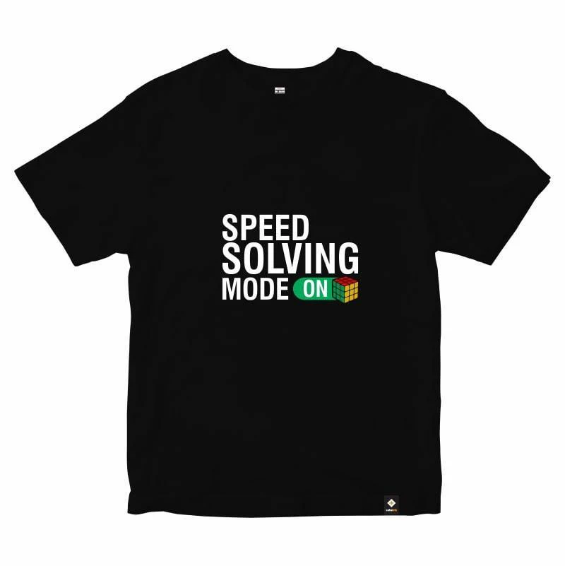 CubeInk Speed Solving Mode - ON T-Shirt - Image 3
