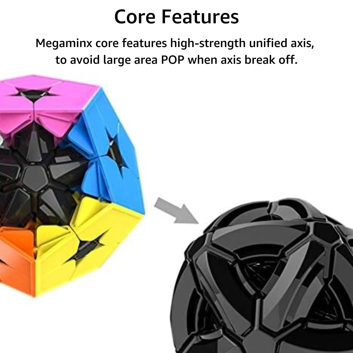 Cubelelo Drift 2x2 Megaminx & 3x3 Megaminx Puzzle Cube Combo - Image 6