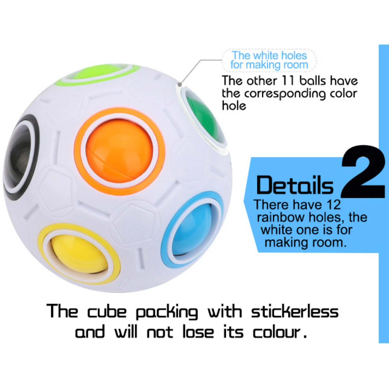 Drift Rainbow Ball (12 Holes) - Image 5