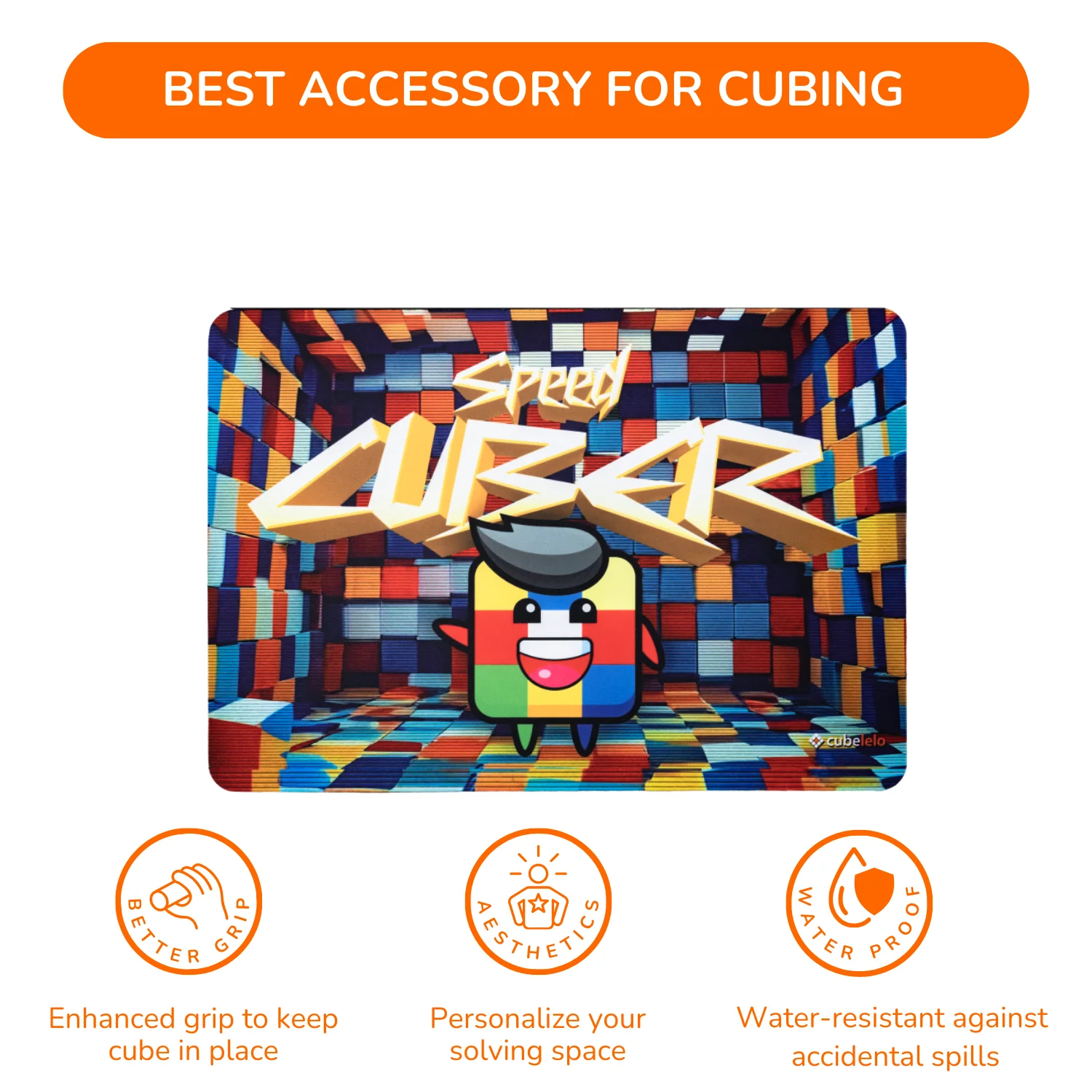 Cubelelo Speed Cuber Mat - Image 2