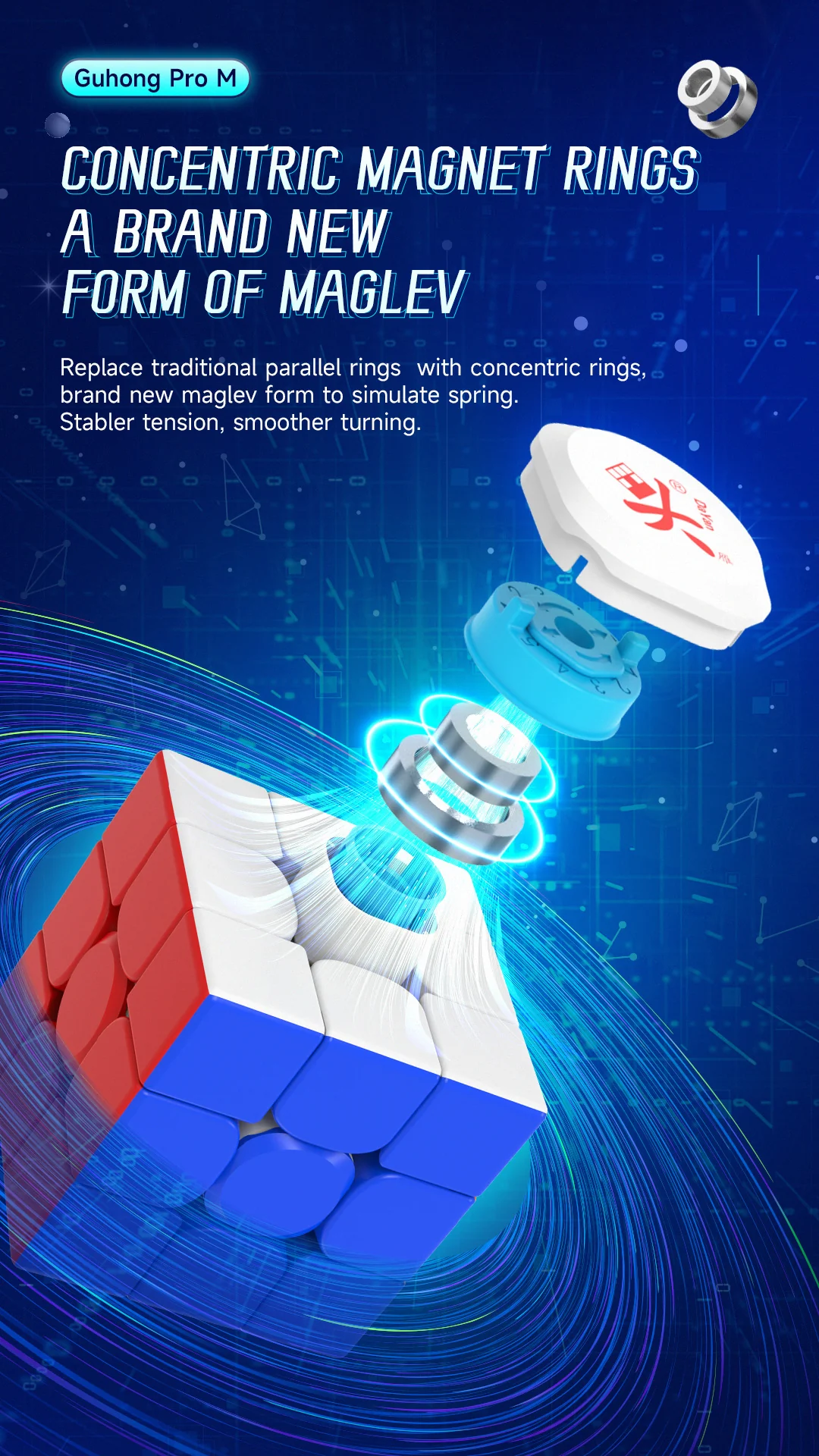 DaYan GuHong Pro M MagLev 3x3 - Image 5