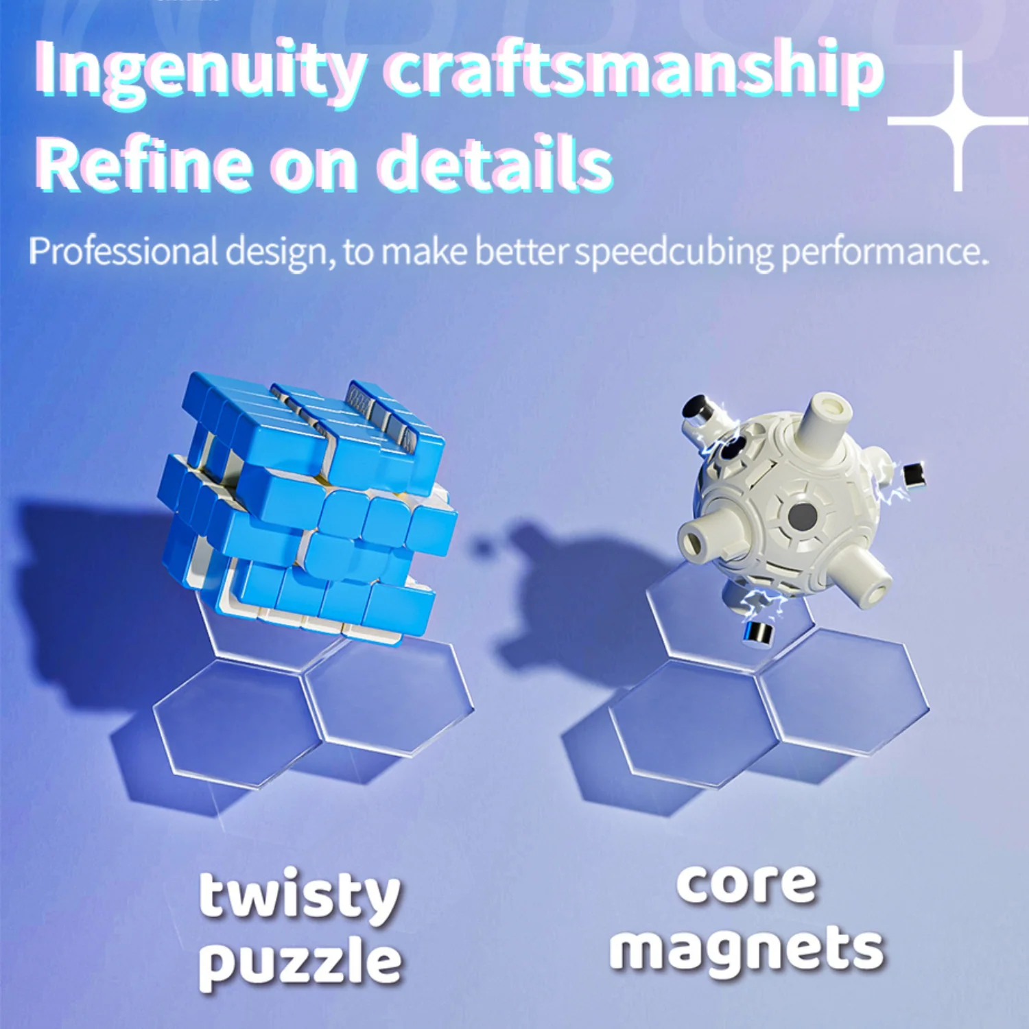 DianSheng Galaxy 4x4 Mirror Cube (Magnetic) - Image 5