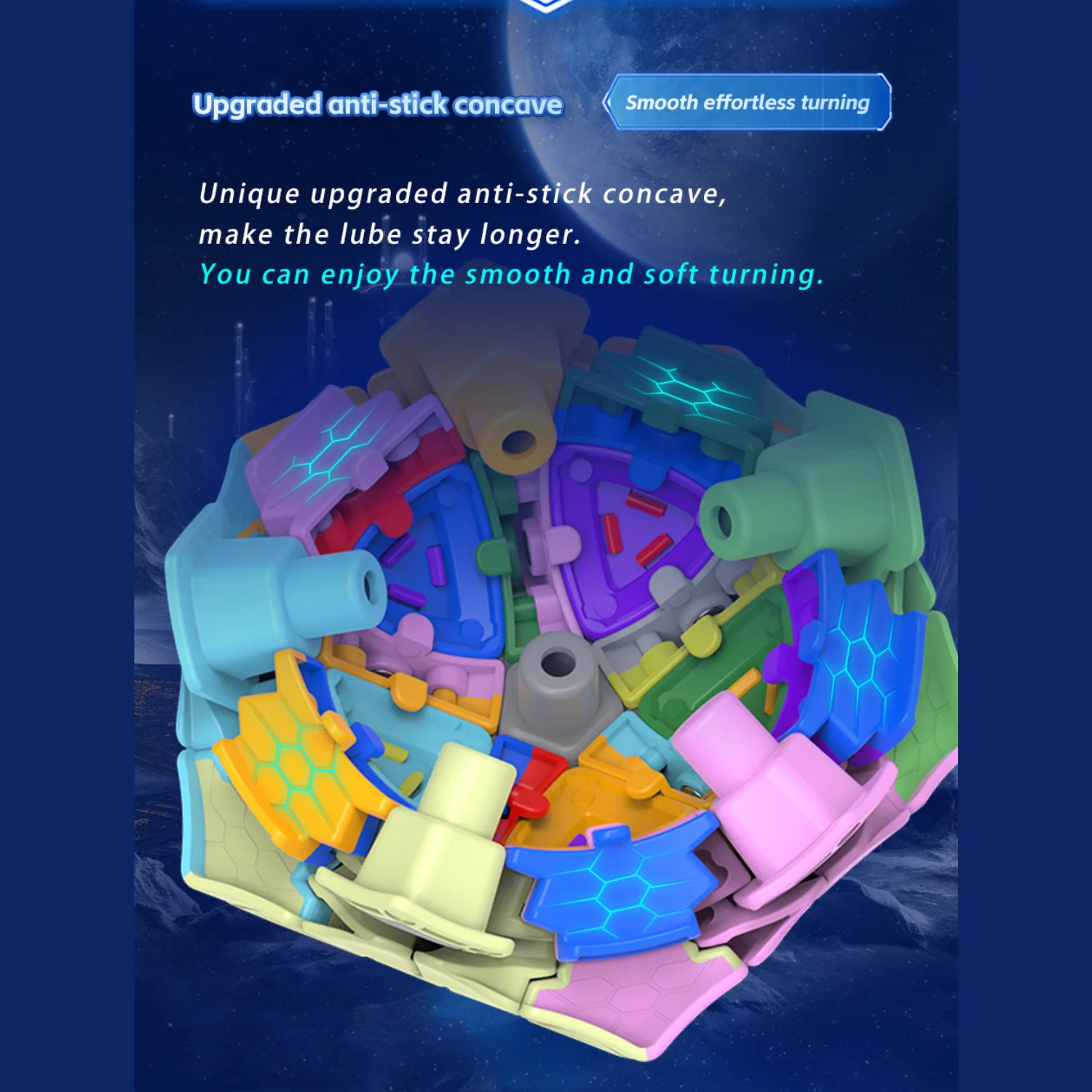 DianSheng Galaxy Master Kilominx (Magnetic) - Image 10