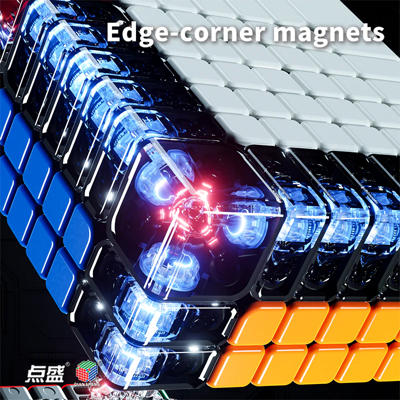 DianSheng SMC Super Mini 7x7 Cube (Core-Magnetic, 56mm) - Image 2