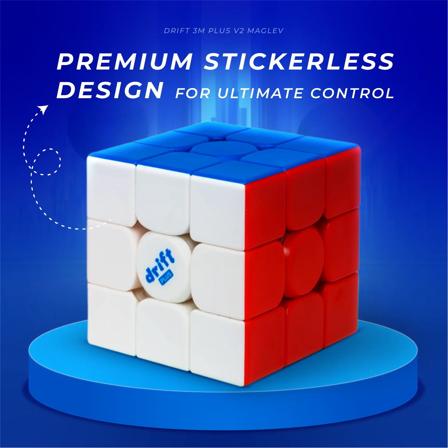 Drift 3M PLUS v2 3x3 (Magnetic) Speed Cube | Inspired by RS3M v5 - Image 12