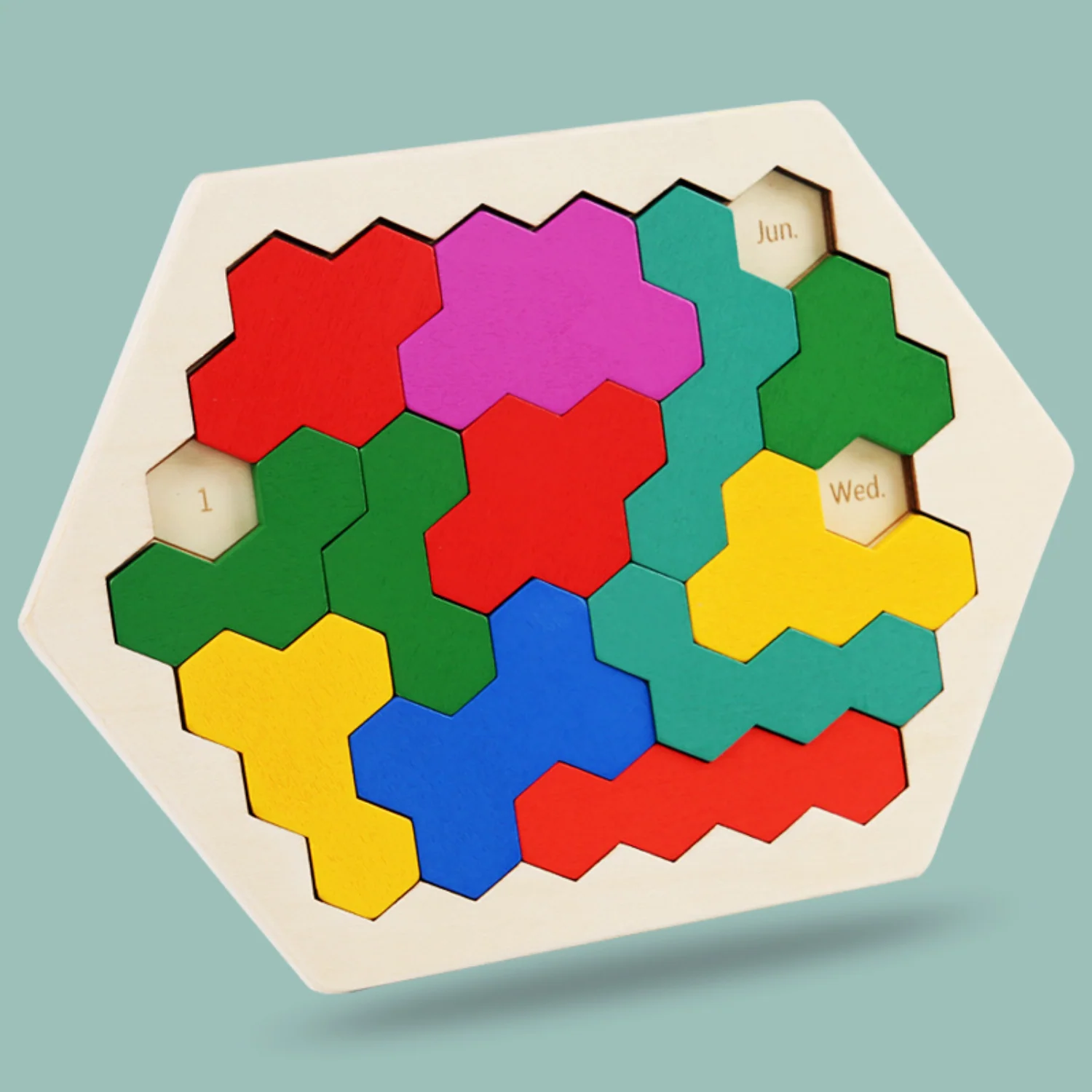 Drift Honeycomb Weekday Calendar Puzzle - Image 4