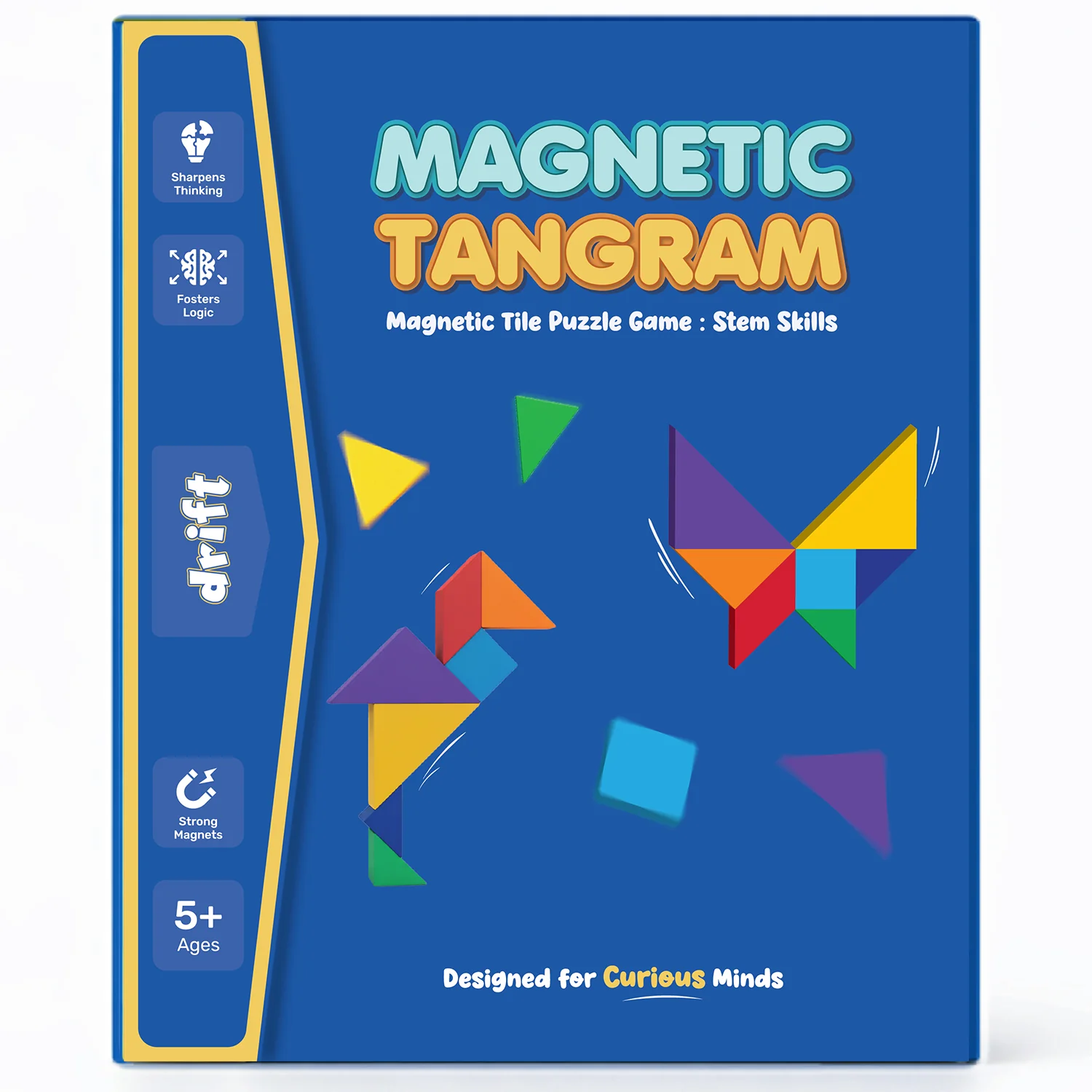 Drift Magnetic Tangram Puzzle - Image 2