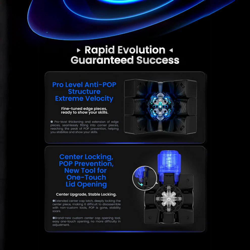 GAN 14 MagLev PRO UV 3x3 (Magnetic) - Image 3