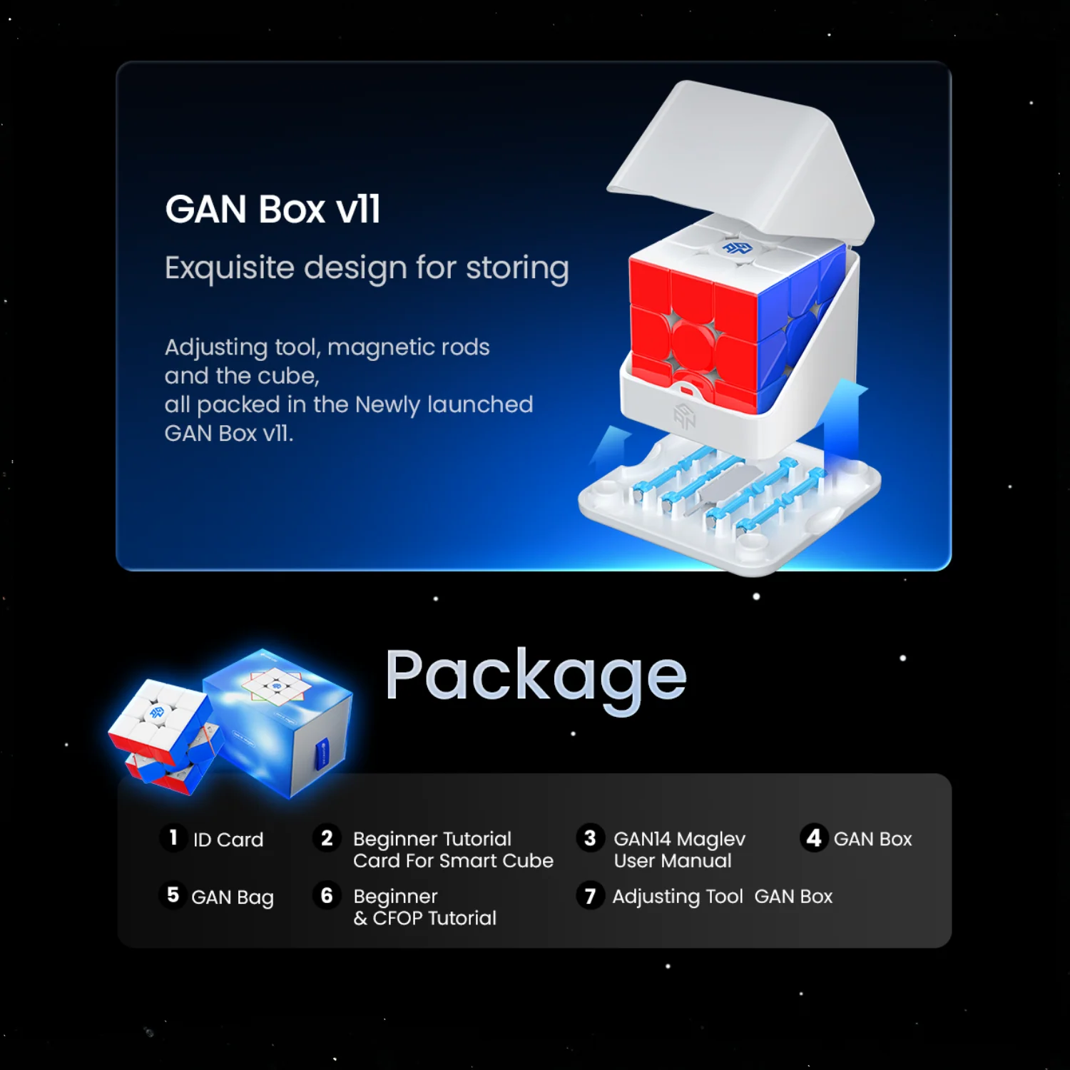 GAN 14 MagLev 3x3 (Magnetic) - Image 10