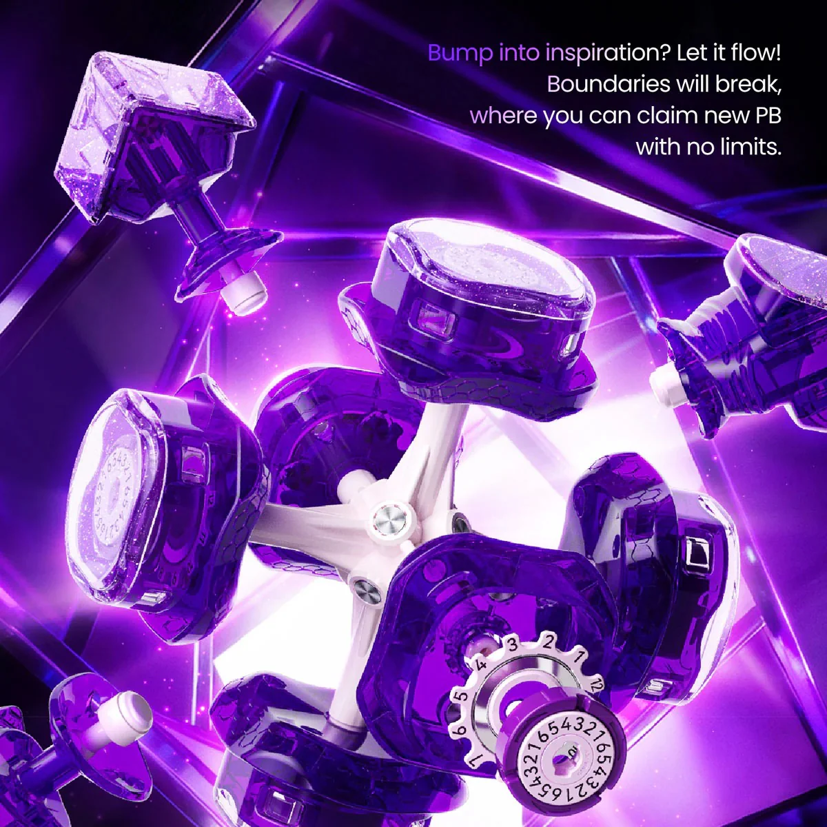 GAN 16 3x3 Max Amyth (Magnetic, MagLev, Core Magnets, UV Coated) - Limited Edition - Image 3