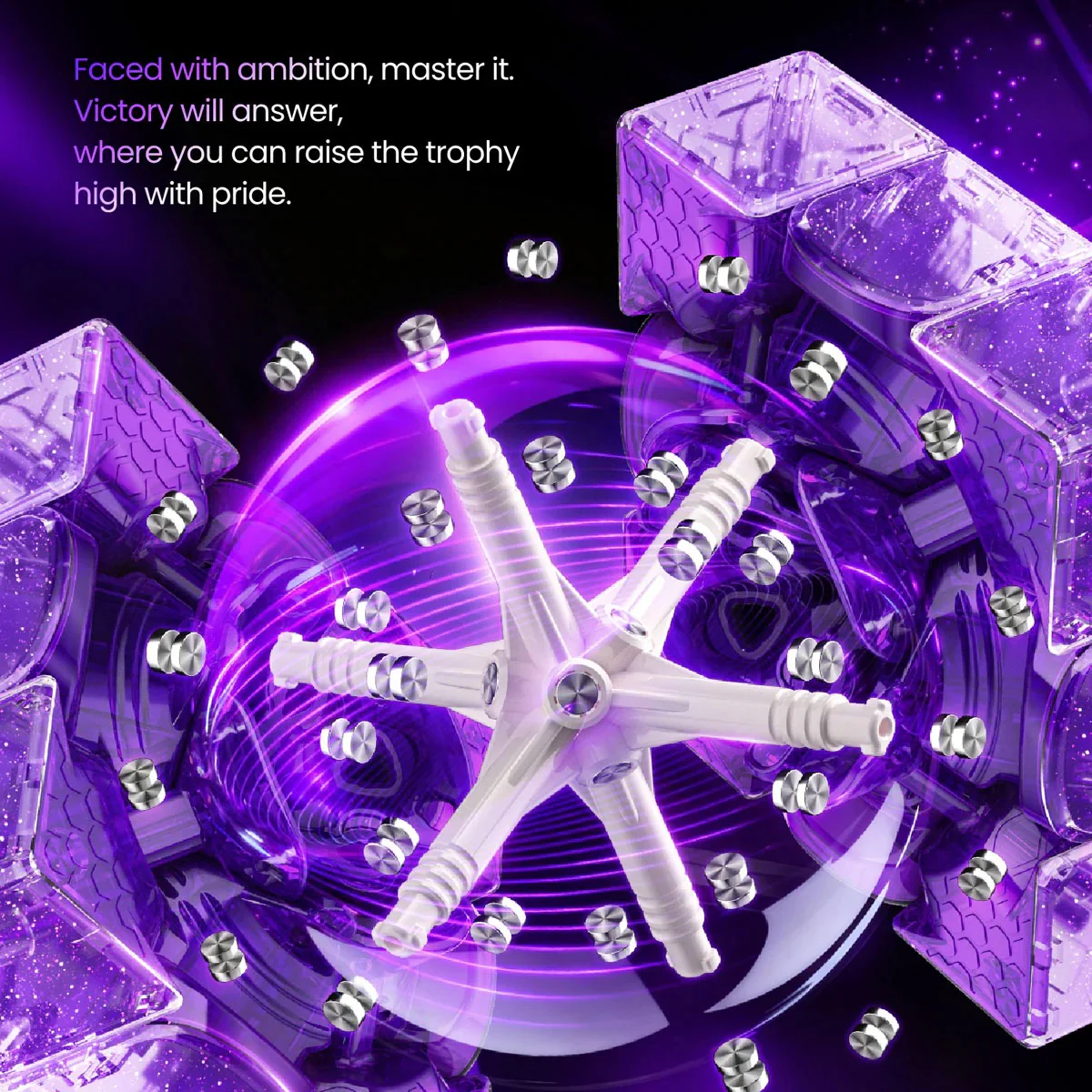 GAN 16 3x3 Max Amyth (Magnetic, MagLev, Core Magnets, UV Coated) - Limited Edition - Image 9