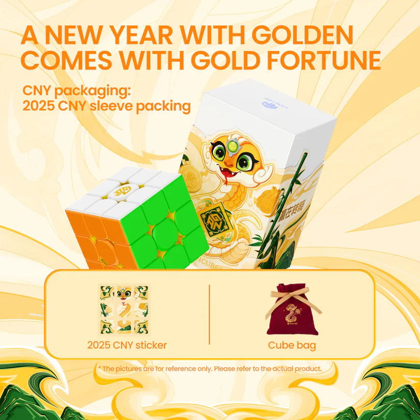 GAN 356 ME 3x3 - 2025 New Year Limited Edition (Magnetic) - Image 8
