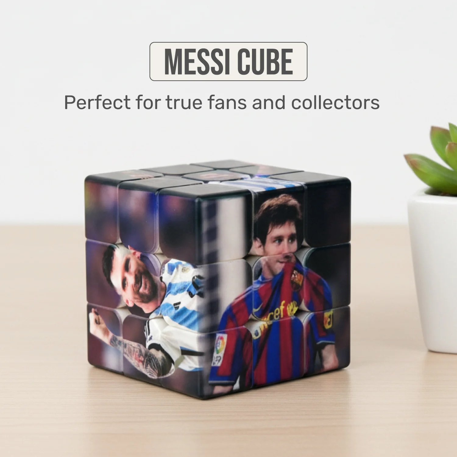 Messi Rubik’s Cube – Full UV-Printed Tribute Puzzle | Limited Edition Collectible - Image 4
