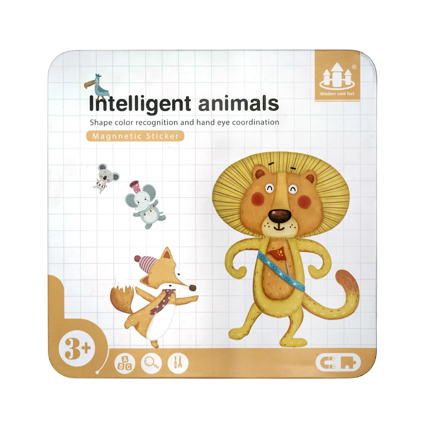 Montessori Fun Magnetic Sticker Game - Image 10