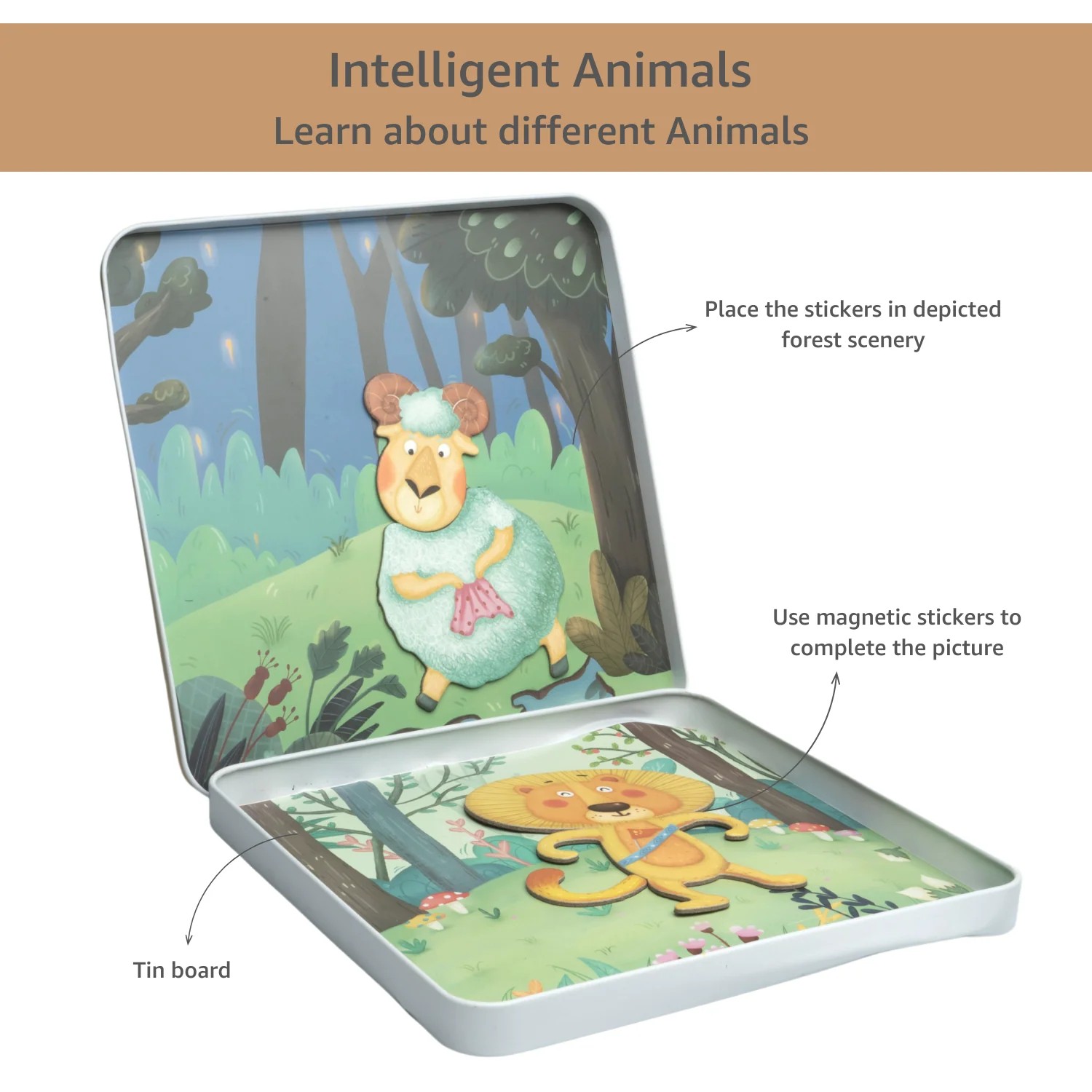 Montessori Fun Magnetic Sticker Game - Image 12