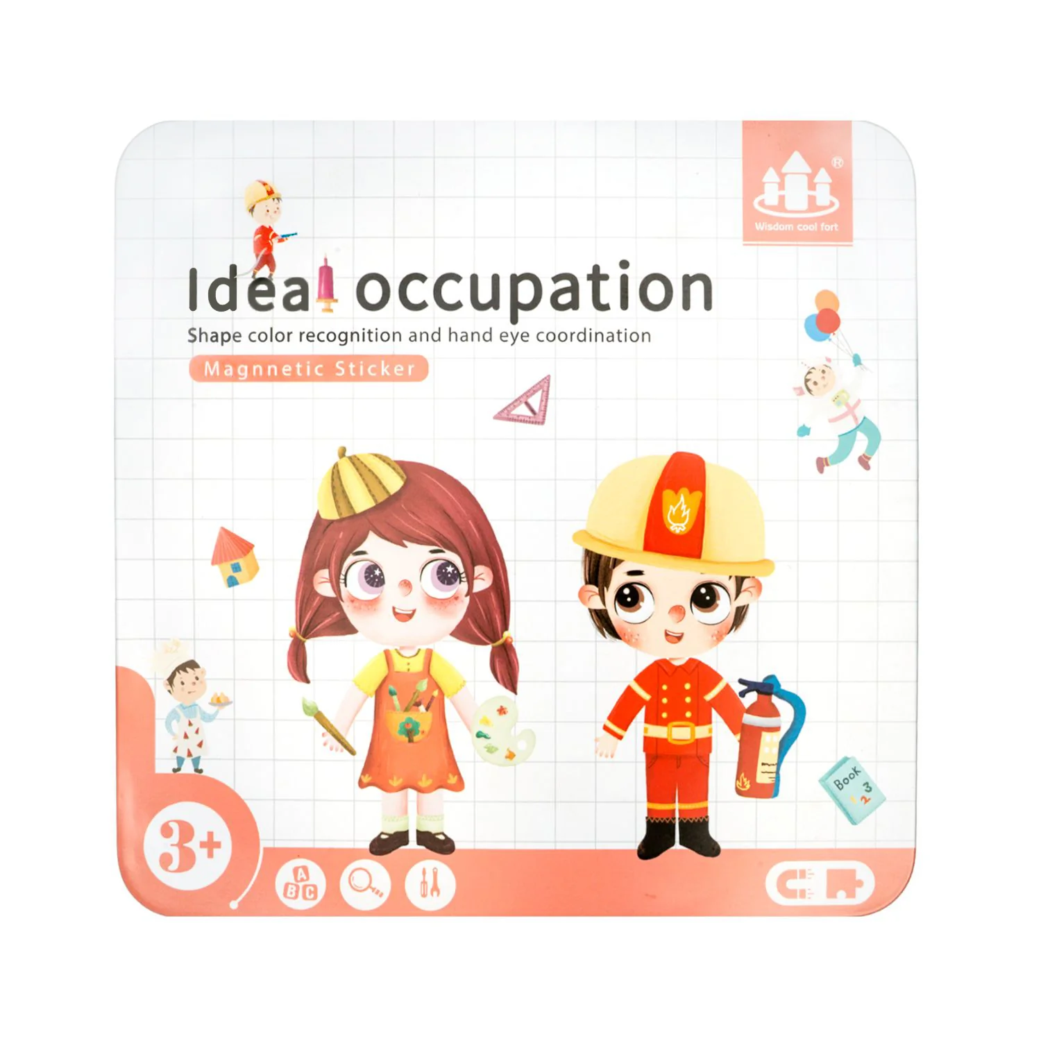 Montessori Fun Magnetic Sticker Game - Image 13