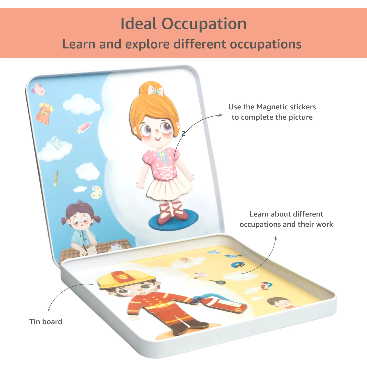 Montessori Fun Magnetic Sticker Game - Image 15