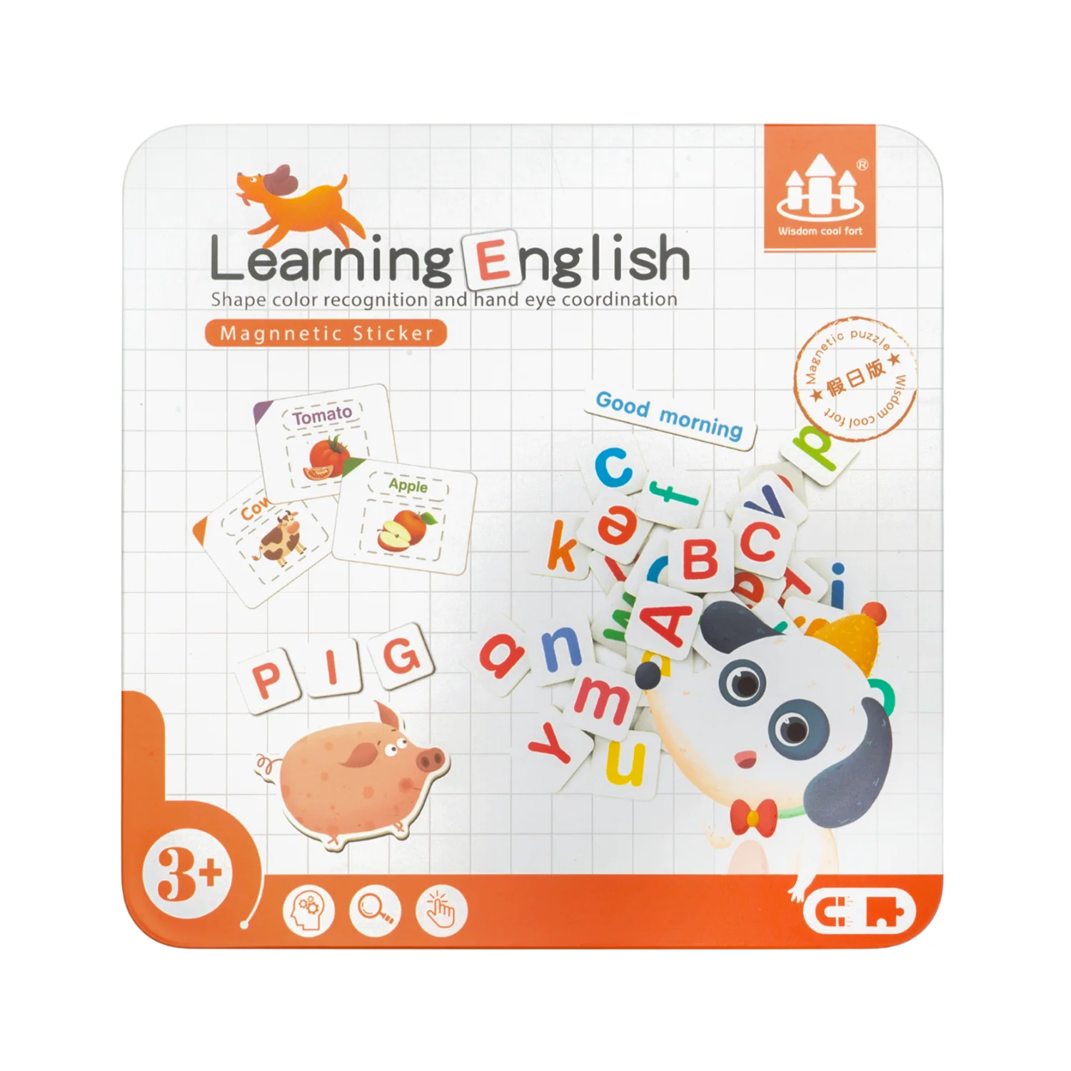 Montessori Fun Magnetic Sticker Game - Image 4