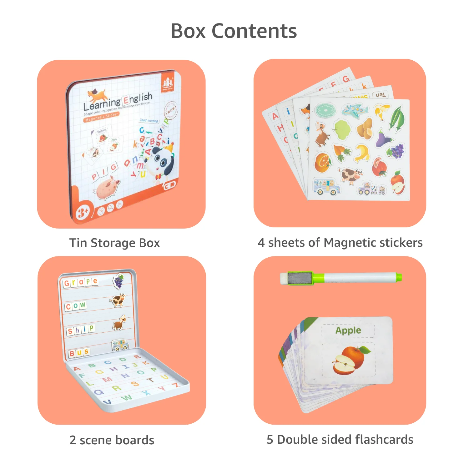 Montessori Fun Magnetic Sticker Game - Image 5