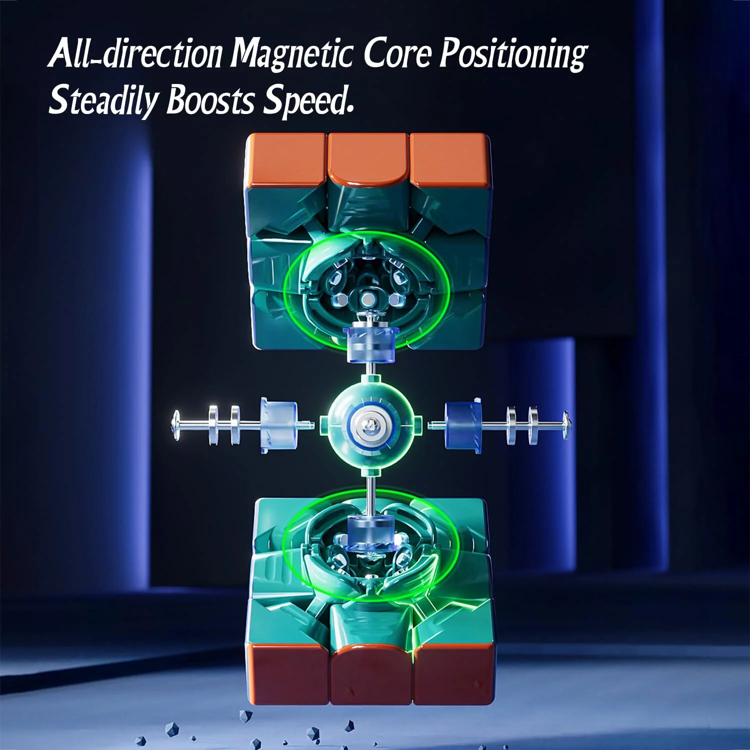MoYu Super RS3M v2 3x3 Magnetic (Ball-Core + UV Coated) - Image 4