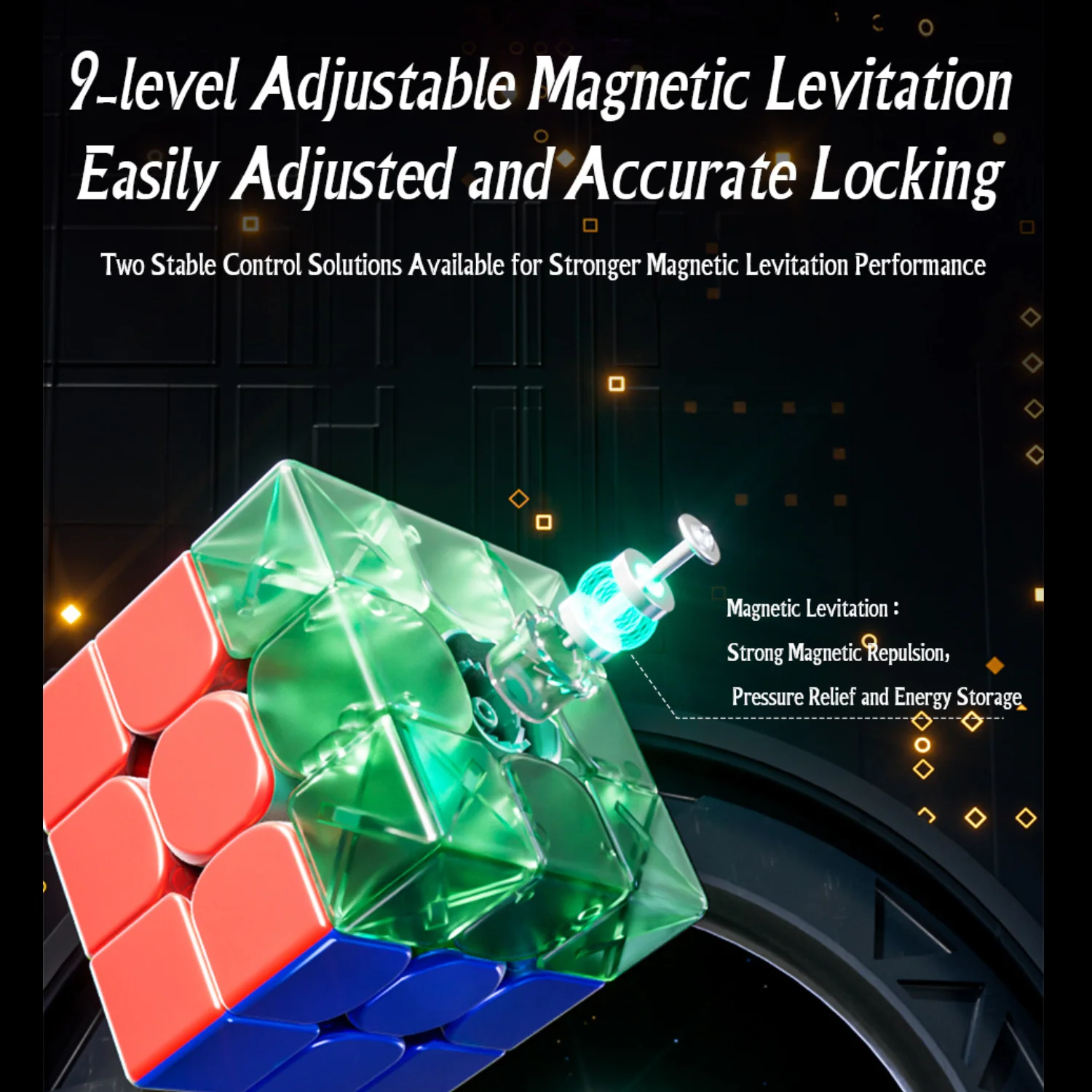 MoYu WeiLong WR M V9 (Magnetic) - Image 4