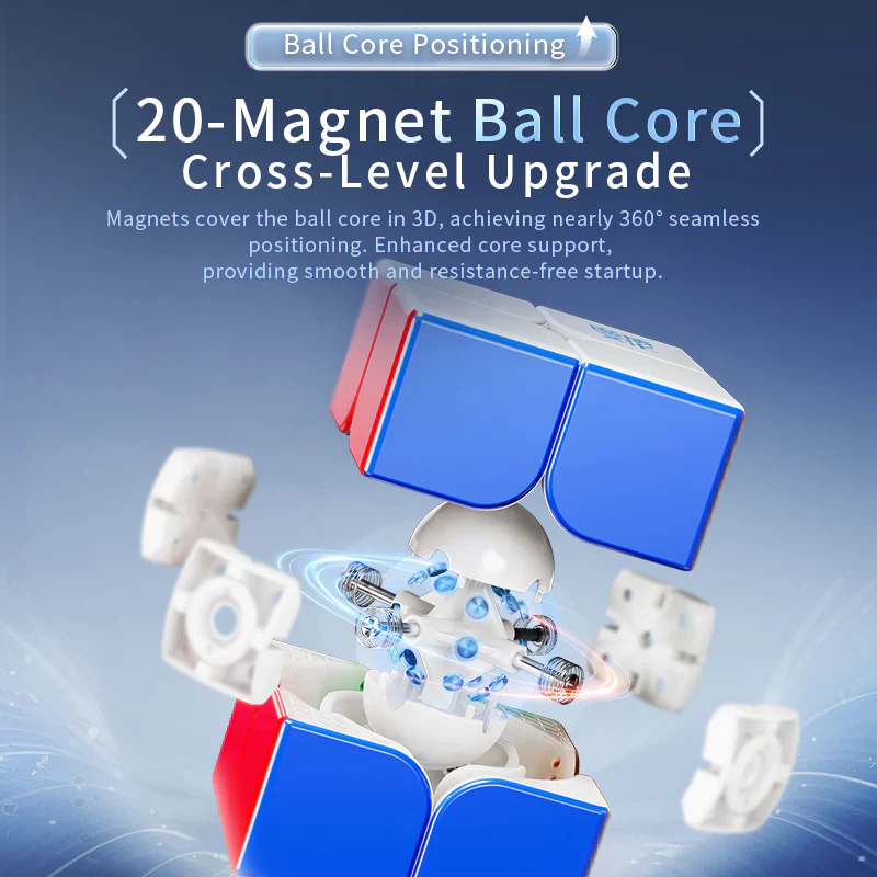MoYu WeiPo v5 2x2 Ball Core UV (Magnetic) - Image 3