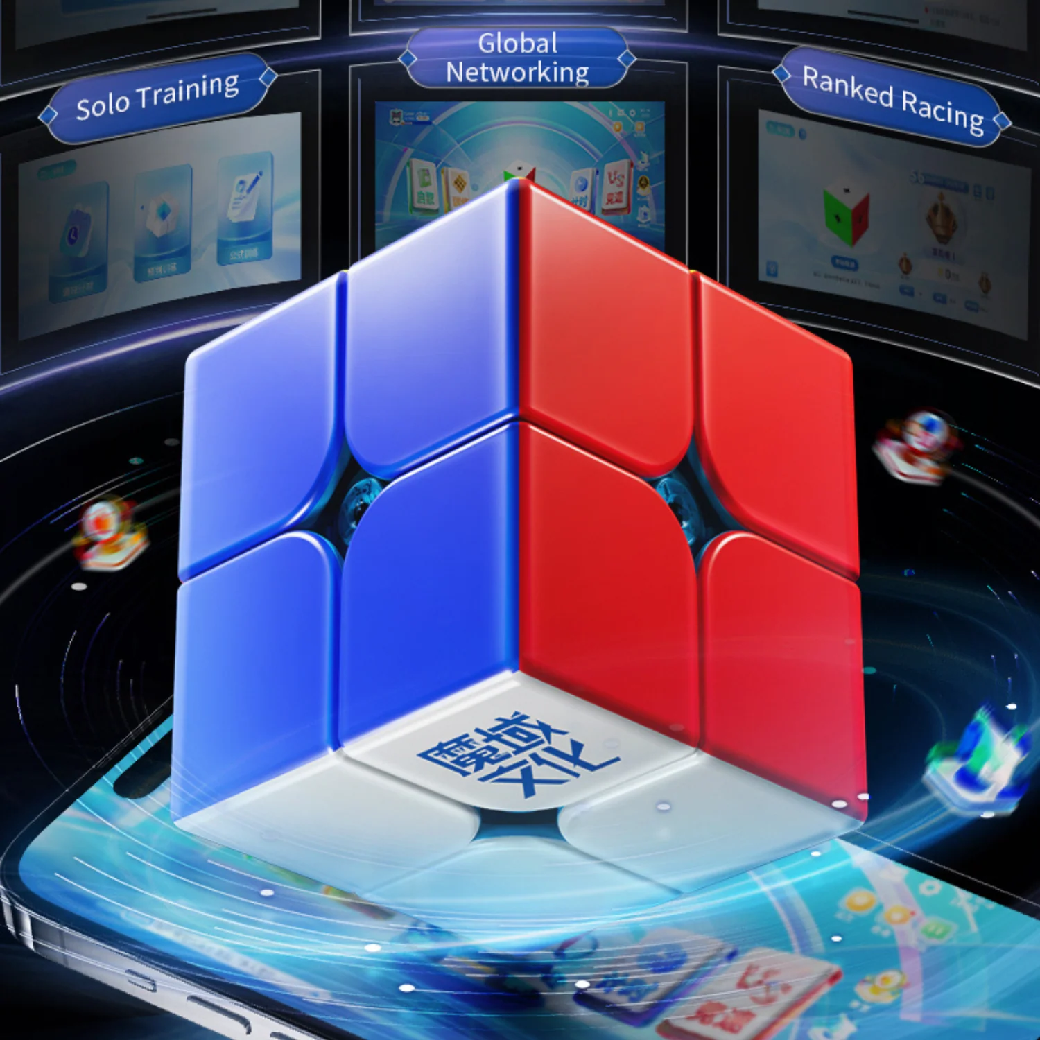 MoYu WeiPo v5 AI 2x2 Smart Cube - Image 10