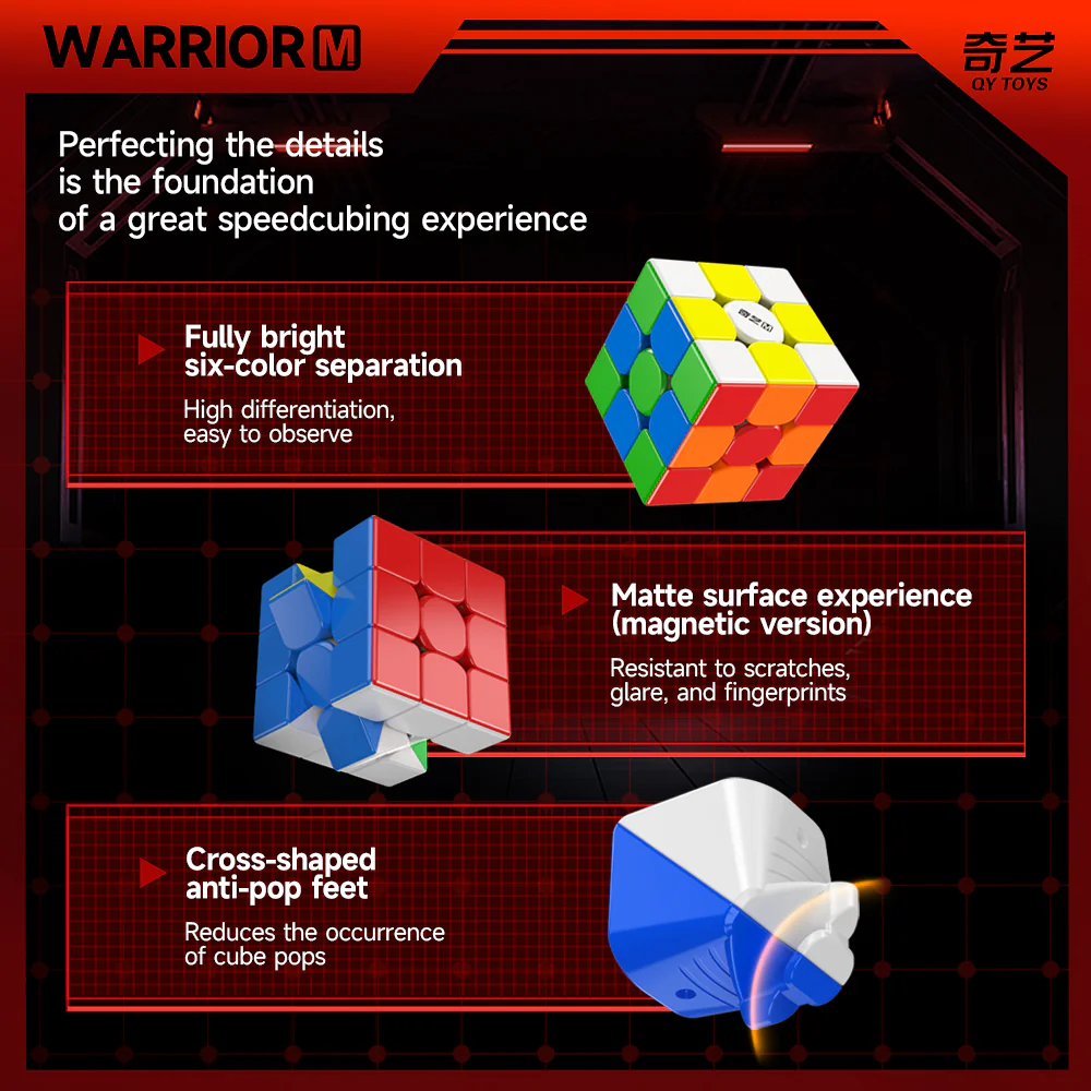 QiYi Warrior 3x3 (Magnetic) - Image 12