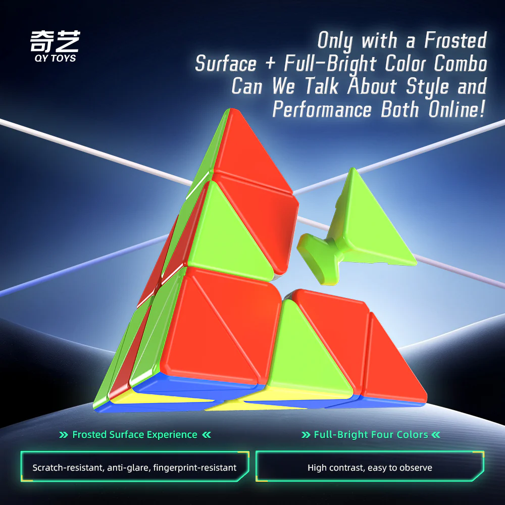 QiYi Warrior M Pyraminx (Magnetic) - Image 4