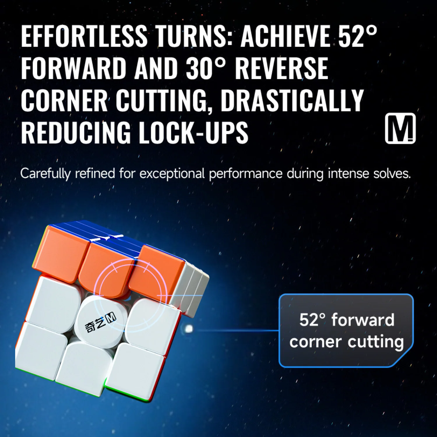 QiYi Warrior M Pro 3x3 (Magnetic) - Image 5
