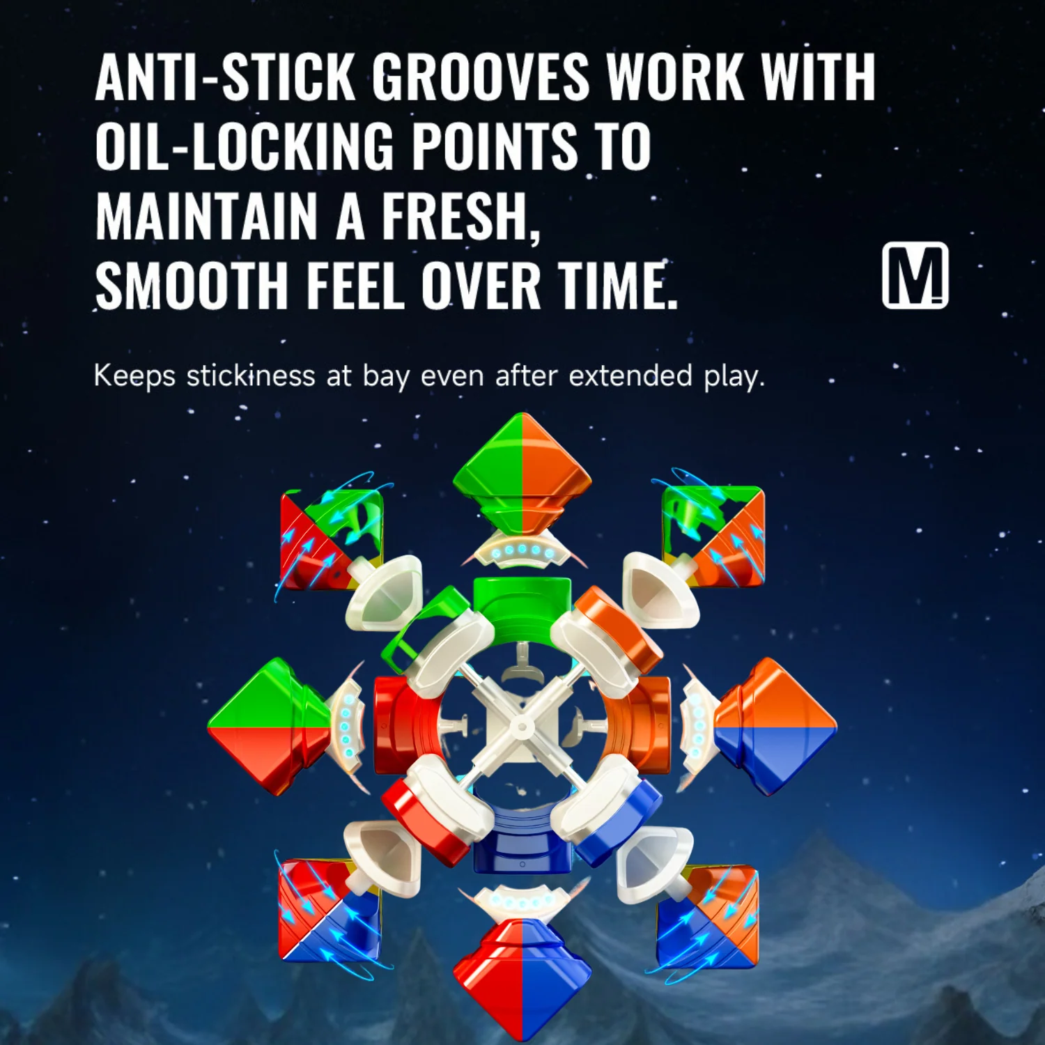 QiYi Warrior M Pro 3x3 (Magnetic) - Image 7
