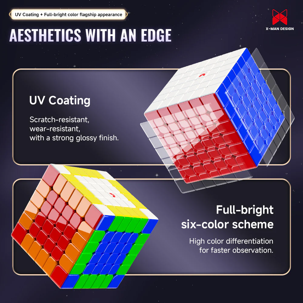 QiYi X-Man Shadow 6x6 v3 (Magnetic) - Image 4