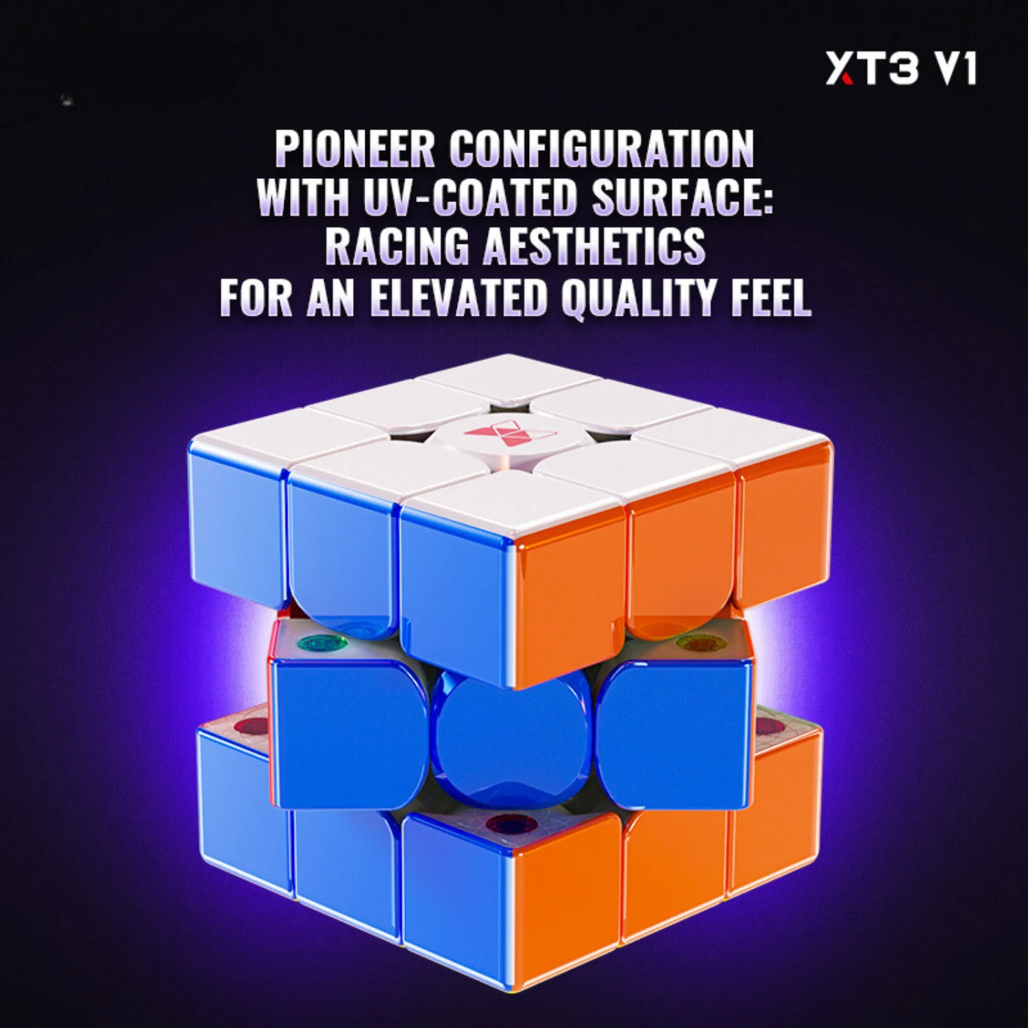 QiYi X-Man XT3 v1 3x3 (Magnetic) - Image 4