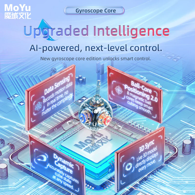 MoYu Super AoLong 3x3 AI Smart Cube (MagLev, Magnetic) - Image 6