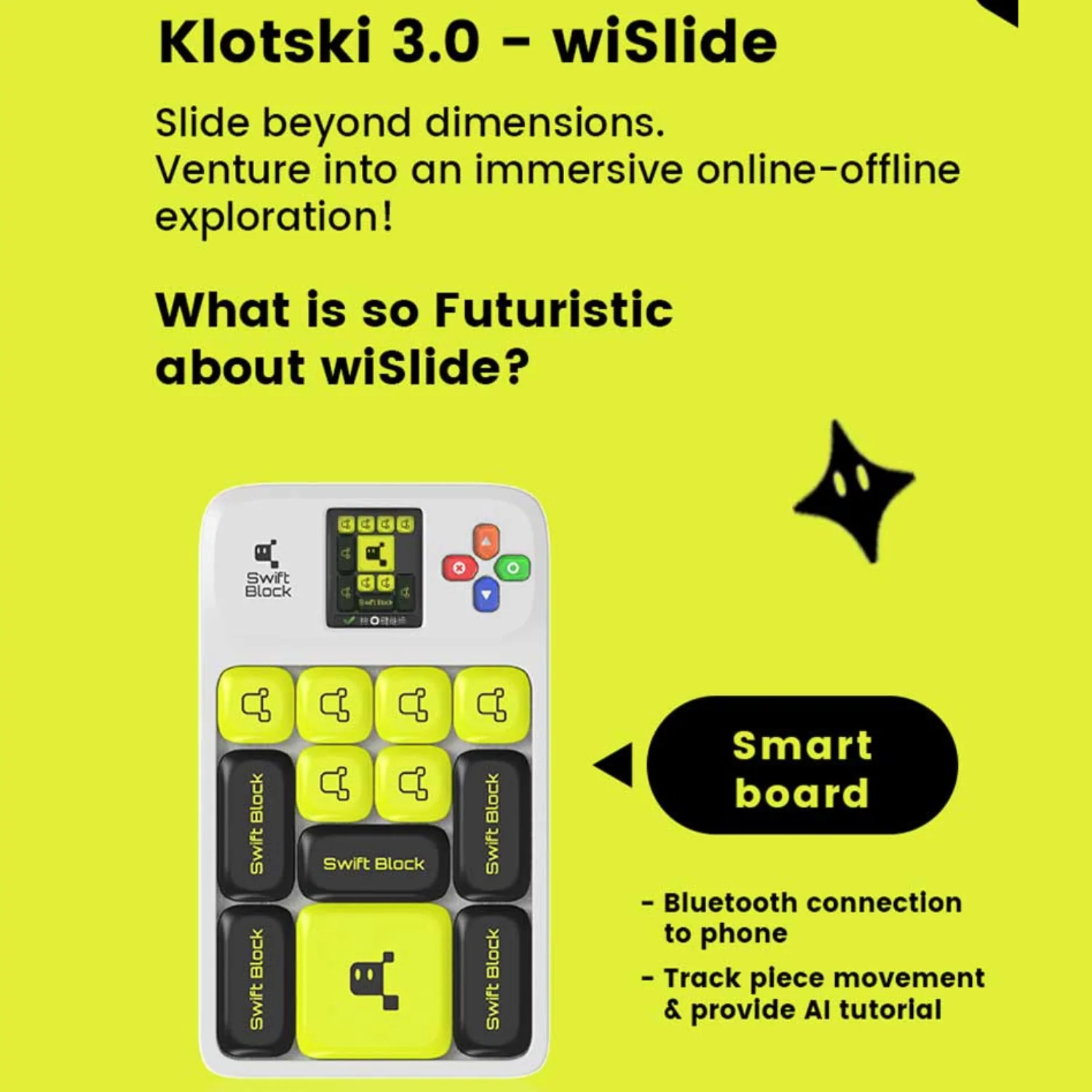 Swift Block WiSlide Smart Klotski Puzzle - Image 3
