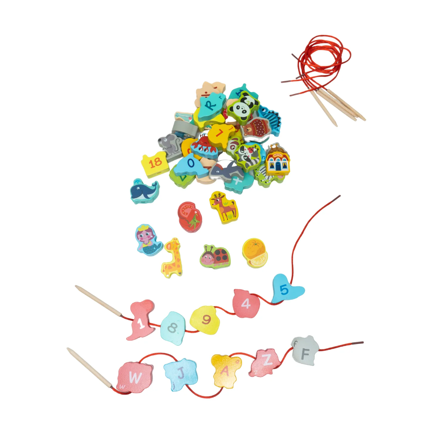 Wooden Beads Lacing Game - Image 8
