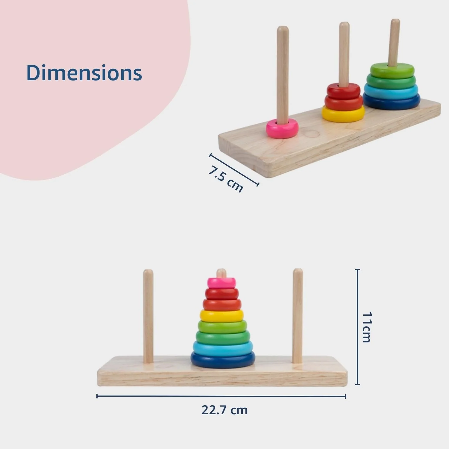 Wooden Rainbow Tower - Image 7