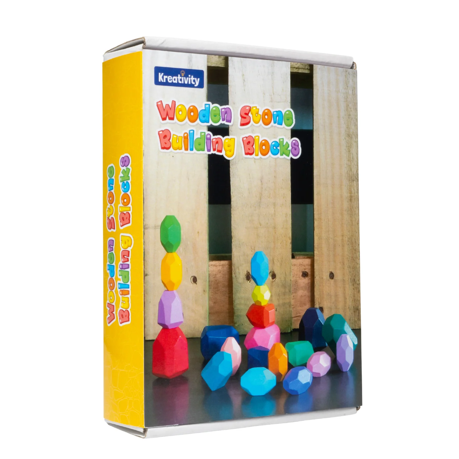 Wooden Stone Building Blocks - Image 7