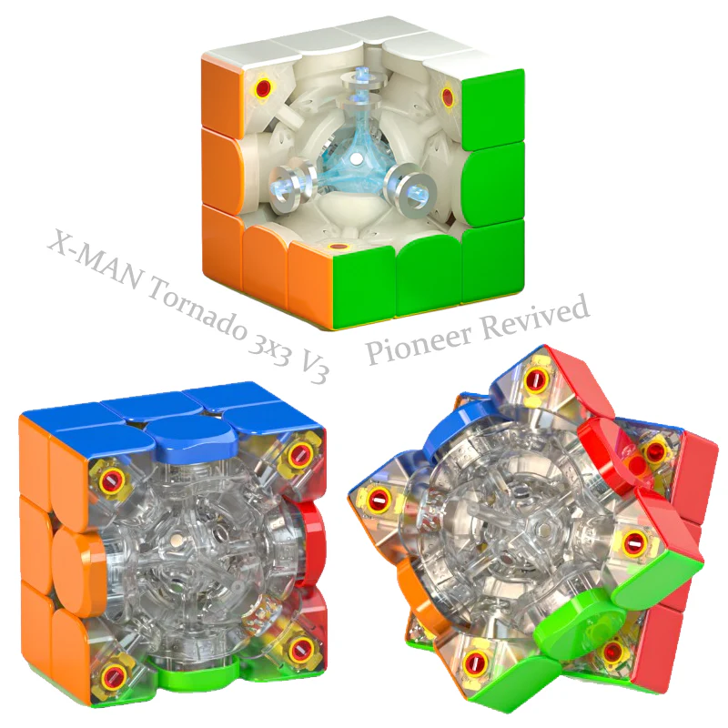 QiYi X-Man Tornado v3 3x3 Pioneer Aurora (Limited Edition) - Image 6
