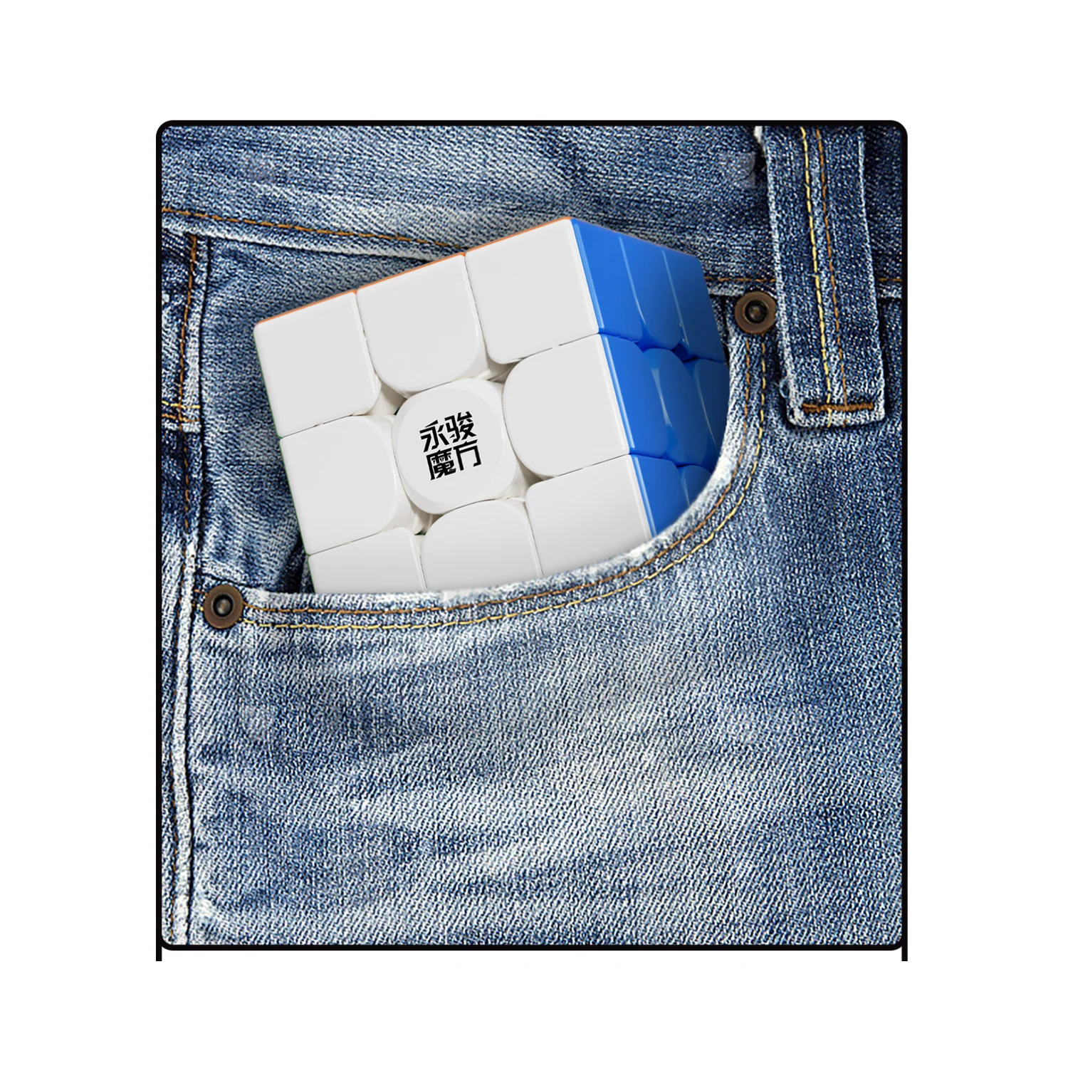 YJ Pocket Cube 3x3 Mini (Magnetic) - 50mm - Image 2
