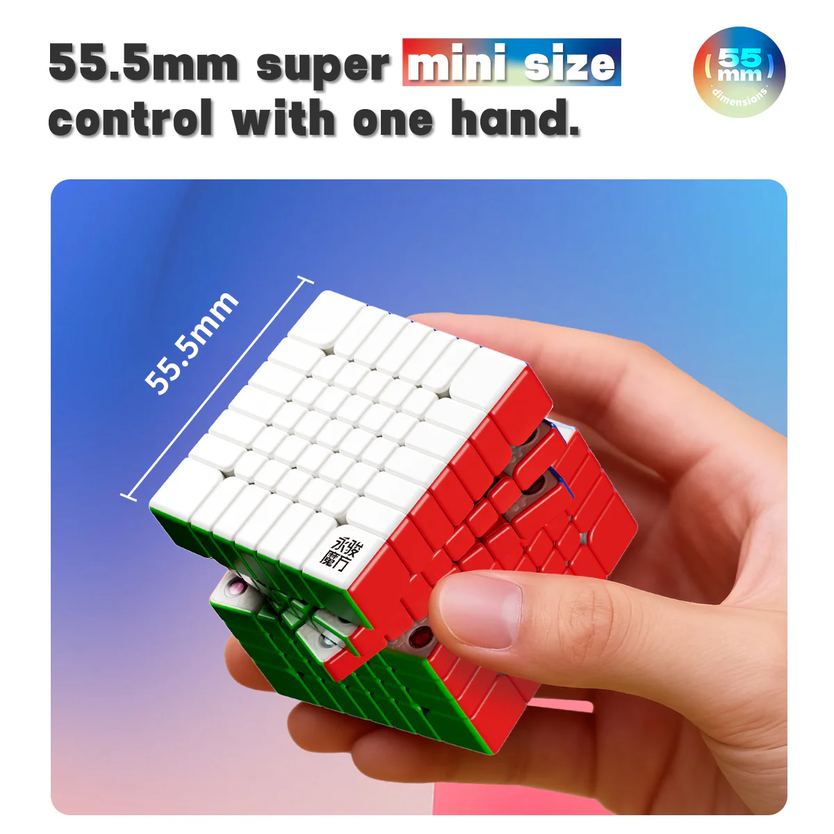 YJ Pocket Cube 7x7 Mini (Magnetic) - Image 2
