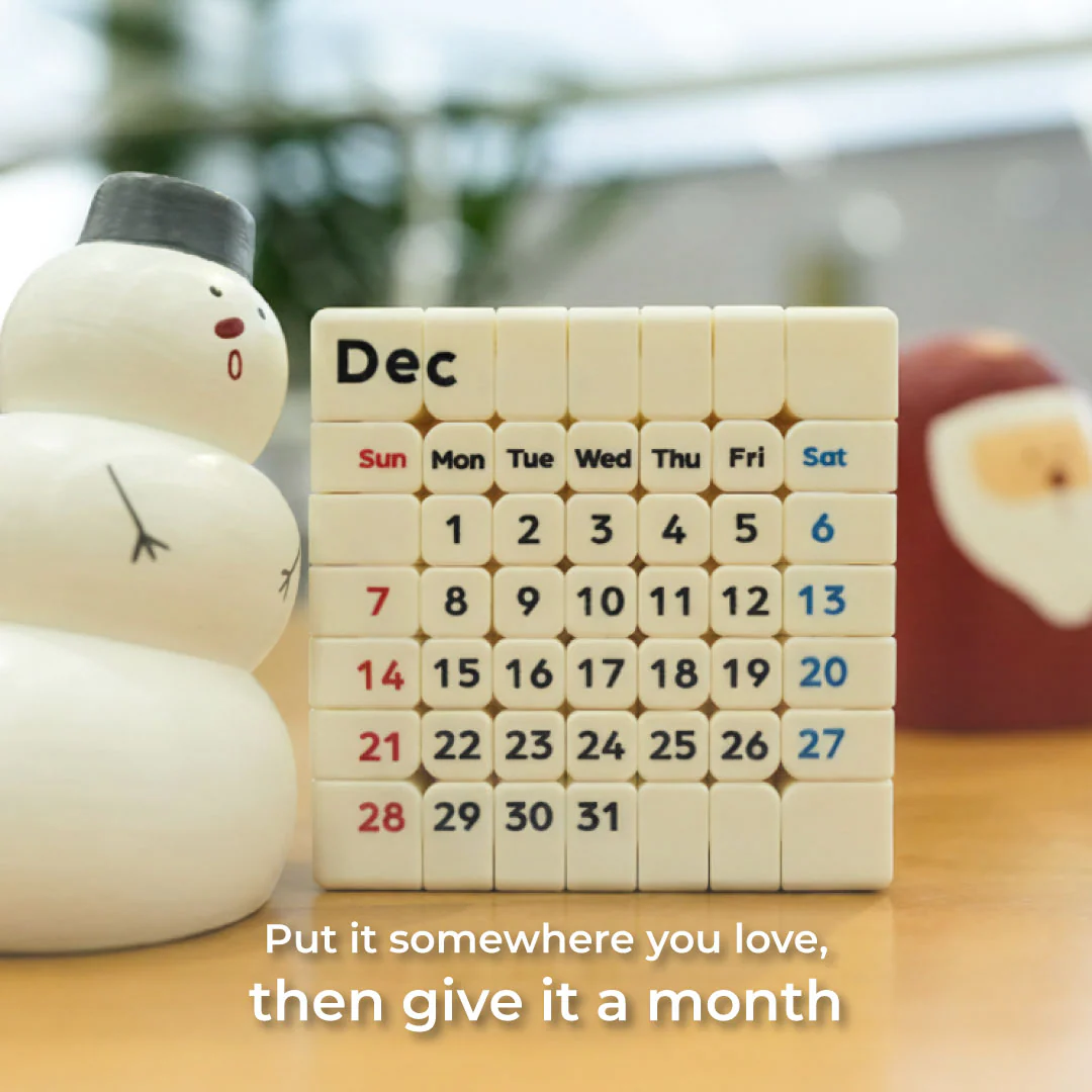 Z-Cube+Tribox 7x7 Calendar Cube (Magnetic) - Image 8